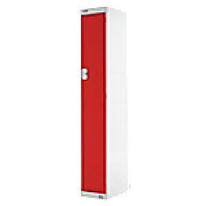Image of LINK51 Locker Grey, Red 300 x 450 x 1,800 mm