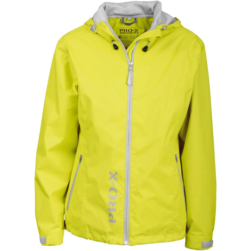 Image of Womens waterproof jacket Pro-X Elements Flash Jaune Female 44