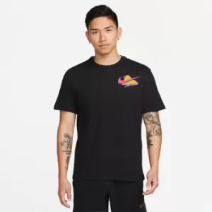 Image of Nike Dri-FIT Graphic Training T-Shirt Mens - Black