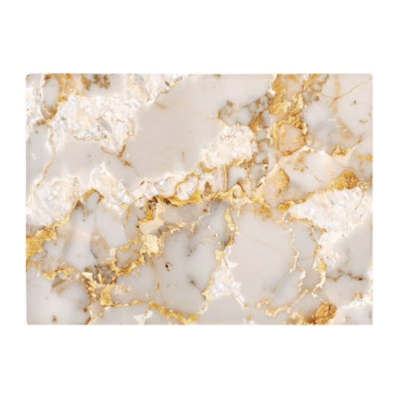 Image of Warren Reed Designer Gold And White Quartz Effect Chopping Board