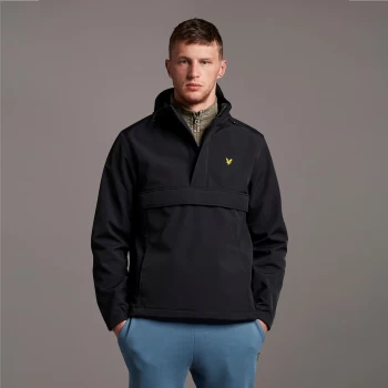 Image of Fleece Lined Nylon Overhead - Jet Black - S