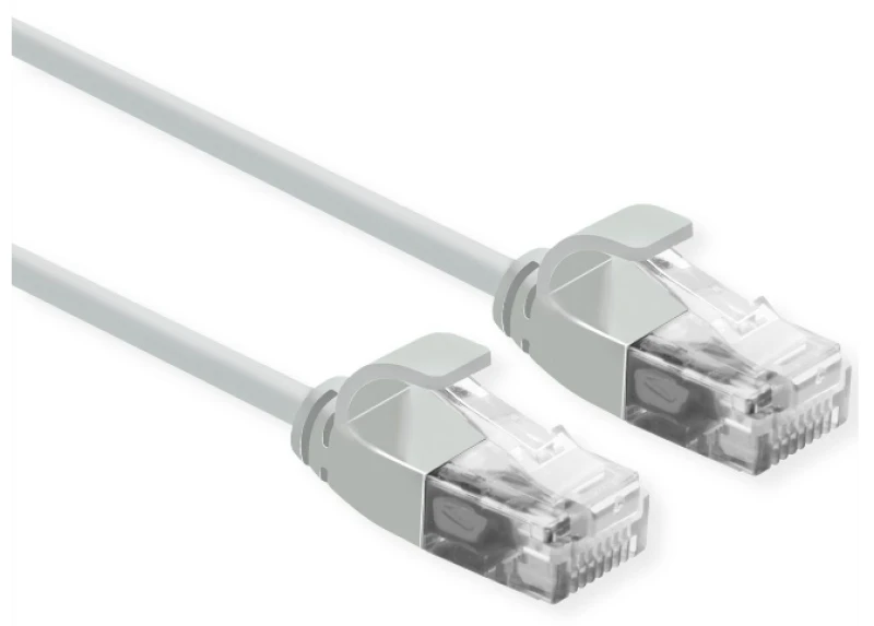 Image of ROLINE 21.15.3900 networking cable Grey 0.15 m Cat6a U/UTP (UTP)
