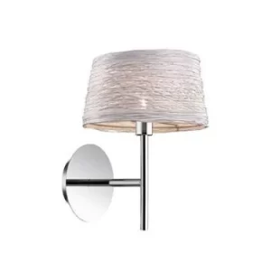Image of Basket 1 Light Indoor Wall Light Cream, G9