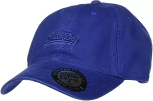 Image of Superdry Mens Orange Label Cap - Vivid Cobalt