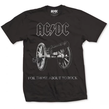 Image of AC/DC - About to Rock Unisex XXX-Large T-Shirt - Black