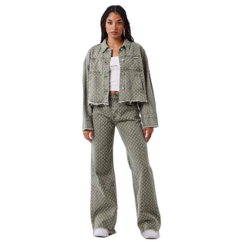 Image of Project X Paris Womens straight jeans Project X Paris Gritty Vert Female S