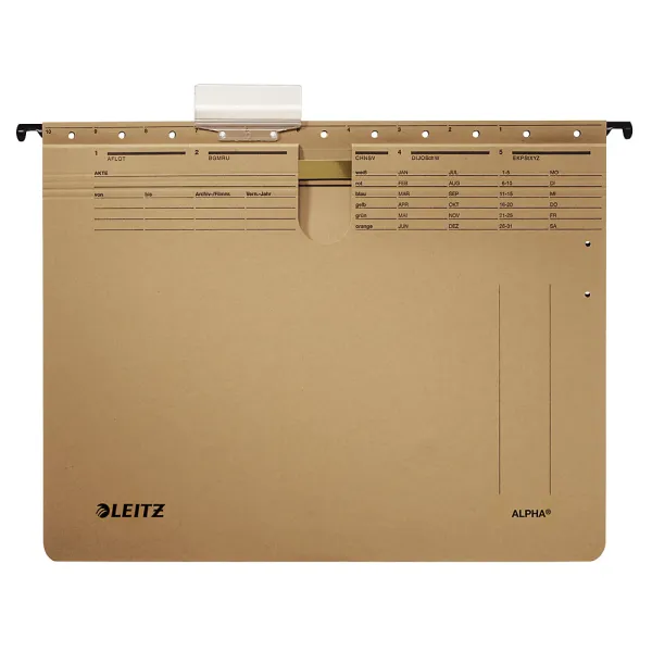 Image of Leitz thumb blanks, thumb blanks, ALPHA A4, pack of 50