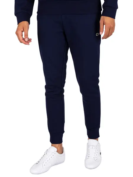 Image of Lacoste Logo Joggers Blue Marine M