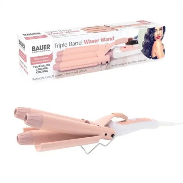 Image of Bauer 22mm Triple Barrel Waver Wand