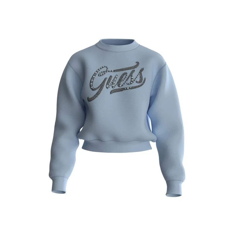 Image of Guess Sweatshirt woman Guess Stones Bleu Female 2XL