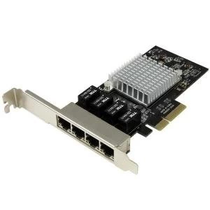 Image of 4 port Gigabit Ethernet Network Card Pci Express Intel i350 Nic