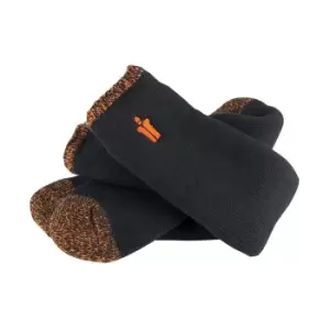 Image of Scruffs T55253 Thermal Socks Black Size 7 - 12 / 41 - 47
