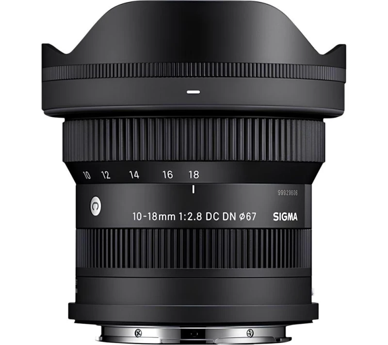 Image of SIGMA Contemporary 10-18mm f/2.8 DC DN Wide-angle Zoom Lens - for Sony, Black 085126207656