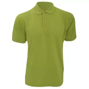 Image of Kustom Kit Mens Klassic Superwash Short Sleeve Polo Shirt (M) (Apple Green)