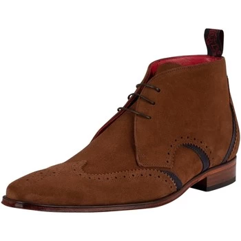 Image of Jeffery-West Scarface Shoes mens Mid Boots in Brown