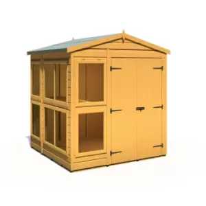 Image of Shire Sun Hut Potting Shed 6ft x 6 ft
