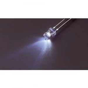 Image of LED wired Warm white Circular 5mm 6000 mcd