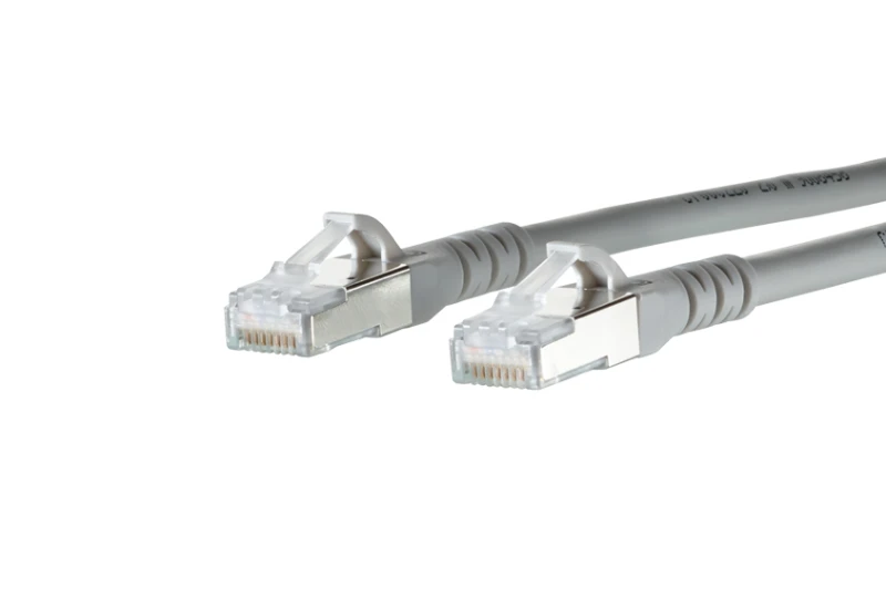 Image of METZ CONNECT Cat.6A networking cable Grey 5m Cat6a S/FTP (S-STP)