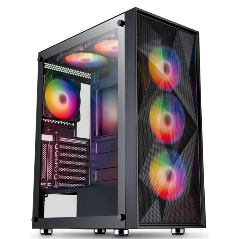 Image of CiT Phantom XL Black Mid Tower E-ATX PC Gaming Case