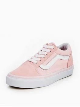Image of Vans UY Old Skool Childrens Trainer Pink Size 2