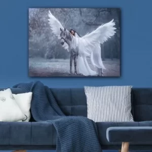 Image of 1009679110_70100 Multicolor Decorative Canvas Painting