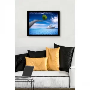 Image of SC1168 Multicolor Decorative Framed MDF Painting