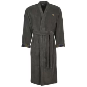 Image of Barbour Mens Lachlan Dressing Gown Charcoal Small-Medium
