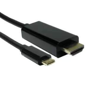 Image of Cables Direct USB C to HDMI 4K @ 60HZ 5m USB Type-C HDMI Type A...