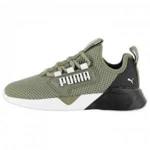 Image of Puma Retaliate Child Boys Trainers - Green/White