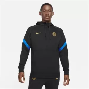 Image of Nike Inter Milan Hoodie Mens - Black