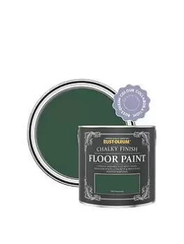 Image of Rust-Oleum Chalky Finish Floor Paint In The Pinewoods - 2.5-Litre Tin