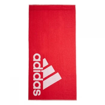 Image of adidas Towel Large Unisex - Collegiate Red