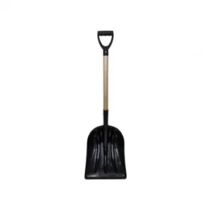 Image of Faithfull Plastic Debris Shovel Wood Handle