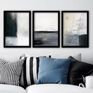 Image of 3SC59 Multicolor Decorative Framed Painting (3 Pieces)