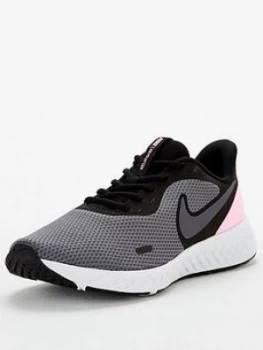 Image of Nike Revolution 5 - Black/Pink/Grey