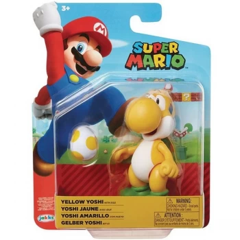 Image of Yellow Yoshi (World Of Nintendo Super Mario) Figure