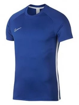Image of Boys, Nike Junior Academy Dry T-Shirt, Navy=Blue, Size L (12-13 Years)