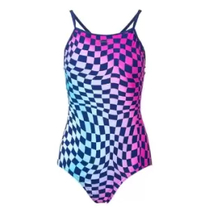 Image of Slazenger Thinstrap Swimsuit Womens - Blue