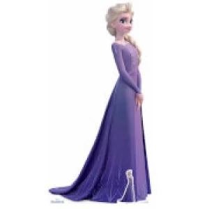 Image of Disney Frozen 2 Elsa Lifesized Carboard Cut Out