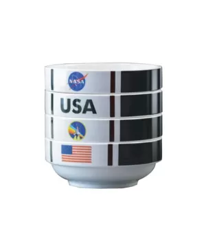 Image of NASA Shuttle Stackable Bowl Set