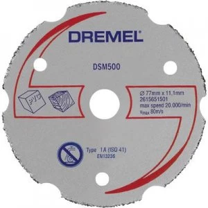 Image of Dremel DSM 500 2615S500JA Cutting disc (straight) 77mm 11.1mm