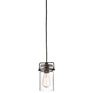 Image of 1 Light Ceiling Mini Pendant Olde Bronze, E27