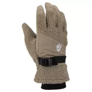 Image of Nike Sherpa Fleece Gloves - Neutral