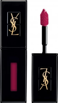 Image of Yves Saint Laurent Vernis a Levres Vinyl Cream Lip Stain 5.5ml 415 - Fuchsia Beats