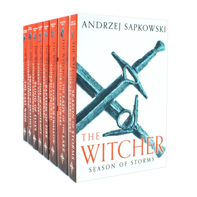 Image of The Witcher Boxed Set: The Last Wish, Sword of Destiny, Blood of Elves Paperback Sapkowski, Andrzej Books