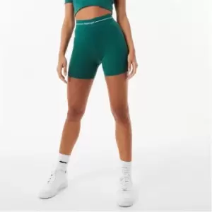 Image of Slazenger ft.Wolfie Cindy Piped Cycling Shorts - Green