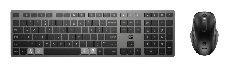 Image of HP 720 Multi-Device Rechargeable Wireless Keyboard and Mouse Combo