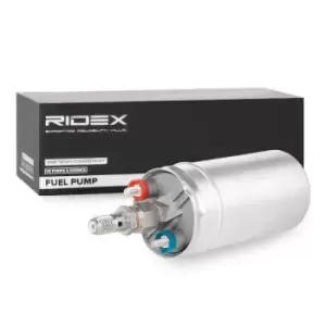 Image of RIDEX Fuel Pump PORSCHE 458F0048 256612,94650017,99362010480