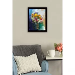 Image of SC0140 Multicolor Decorative Framed MDF Painting