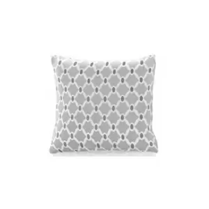 Image of Alan Symonds - Berkeley 18 Silver Cushion Cover Bed Sofa Accessory Unfilled - Silver